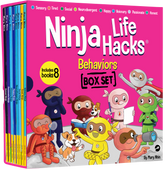 Ninja Life Hacks Behaviors 8 Book Box Set, (Books 89-96: Neurodivergent, Sensory, Social, Tired, Visionary, Happy, Passionate, Honest)